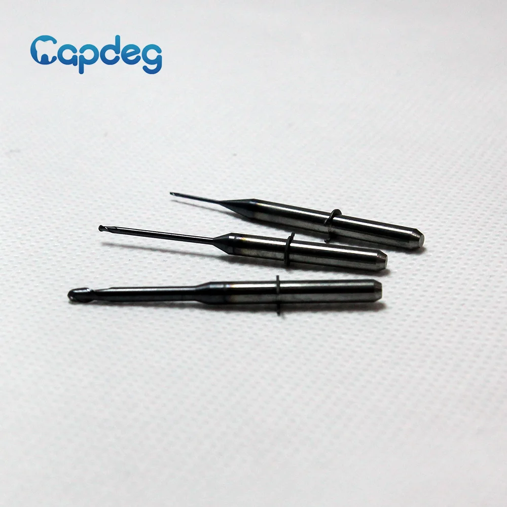 CADCAM Milling Burs for Cutting Zirconia PMMA Ceramic Grinding for Roland Amann Girrbach VHF Laboratory Technician Use