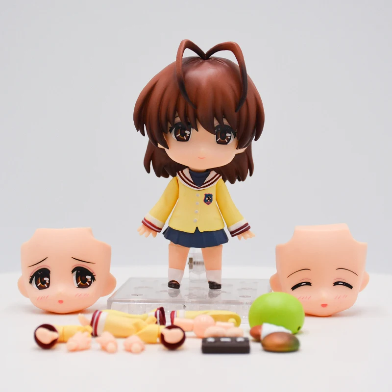 #869 CLANNAD Nagisa Furukawa Anime Girl Figure Tomoyo Sakagami Action Figure Clannad Dango Figurine Collectible Model Doll Toys