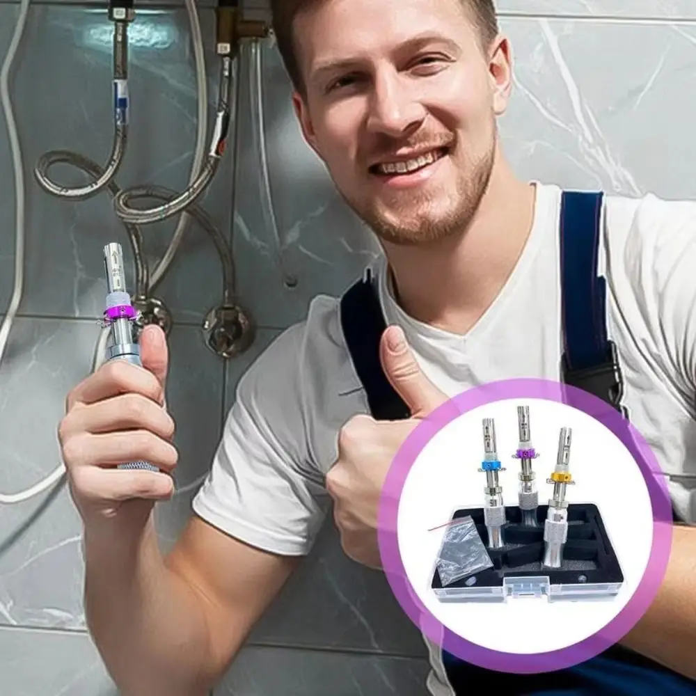 المحمولة أنبوبي قفل مجموعة الفولاذ المقاوم للصدأ اليد المستخدم دليل الختم المنتقى حلقة الختم هوك للمنزل سيارة طوقا