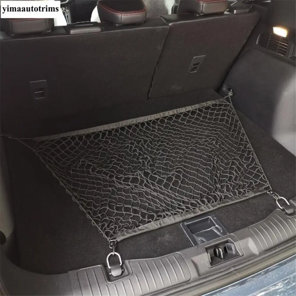 Rear Tail Trunk Box Luggage Storage Cargo Organiser Elastic Mesh Multifunction Net Cover Kit For Ford Escape / Kuga 2020 - 2024