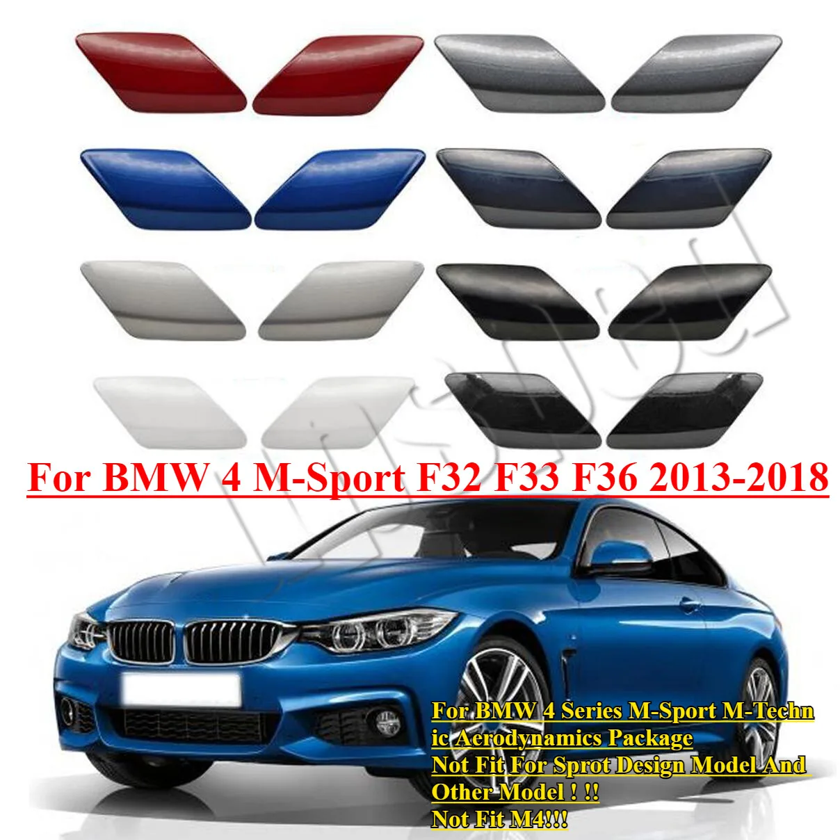 

Крышка омывателя фар переднего бампера для BMW 4 M-Sport F32 F33 F36 2013-2018