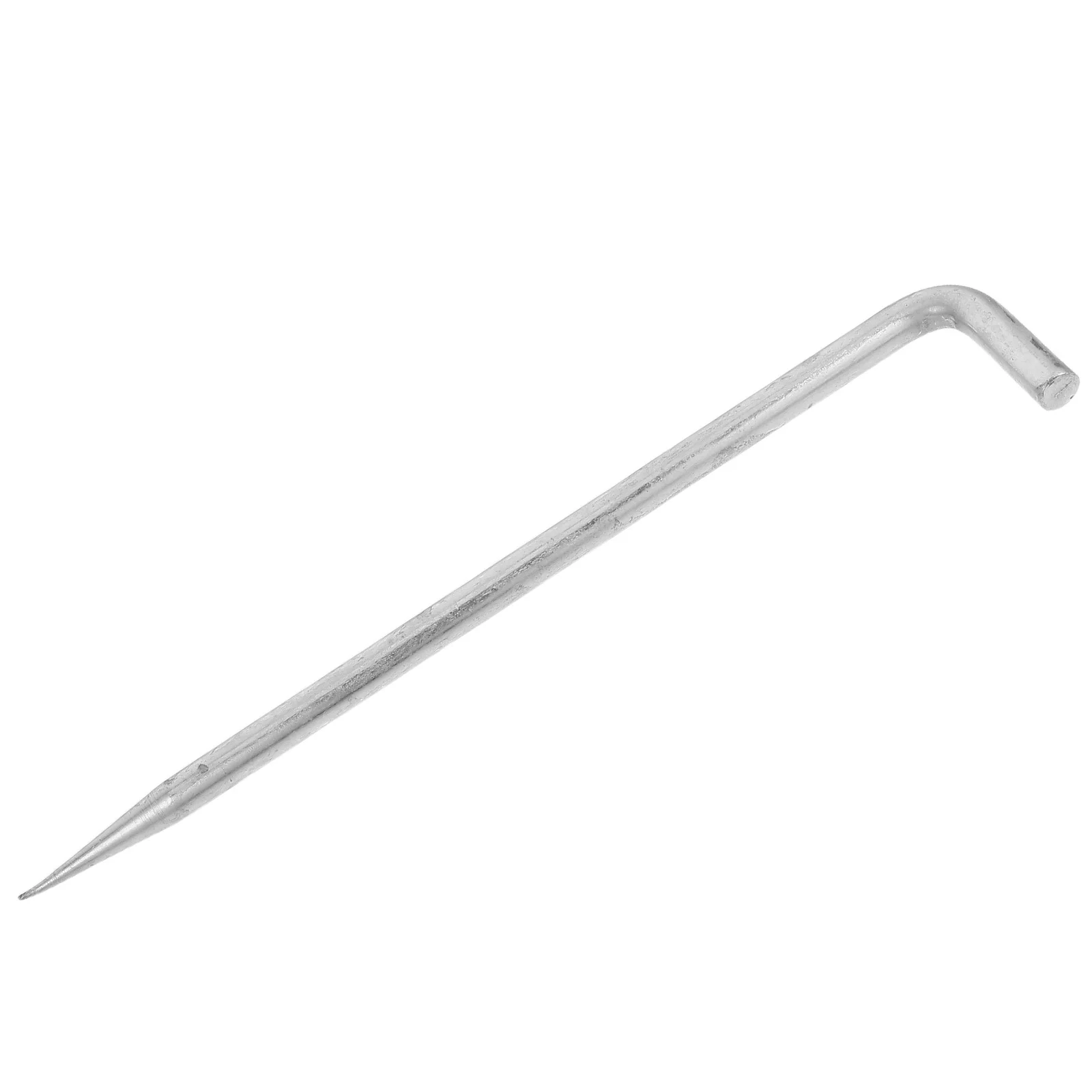 Ground Rod Metal Earthing Stake For Protection L-Shaped Electrical Grounding Rod For Antennas Fences Instruments