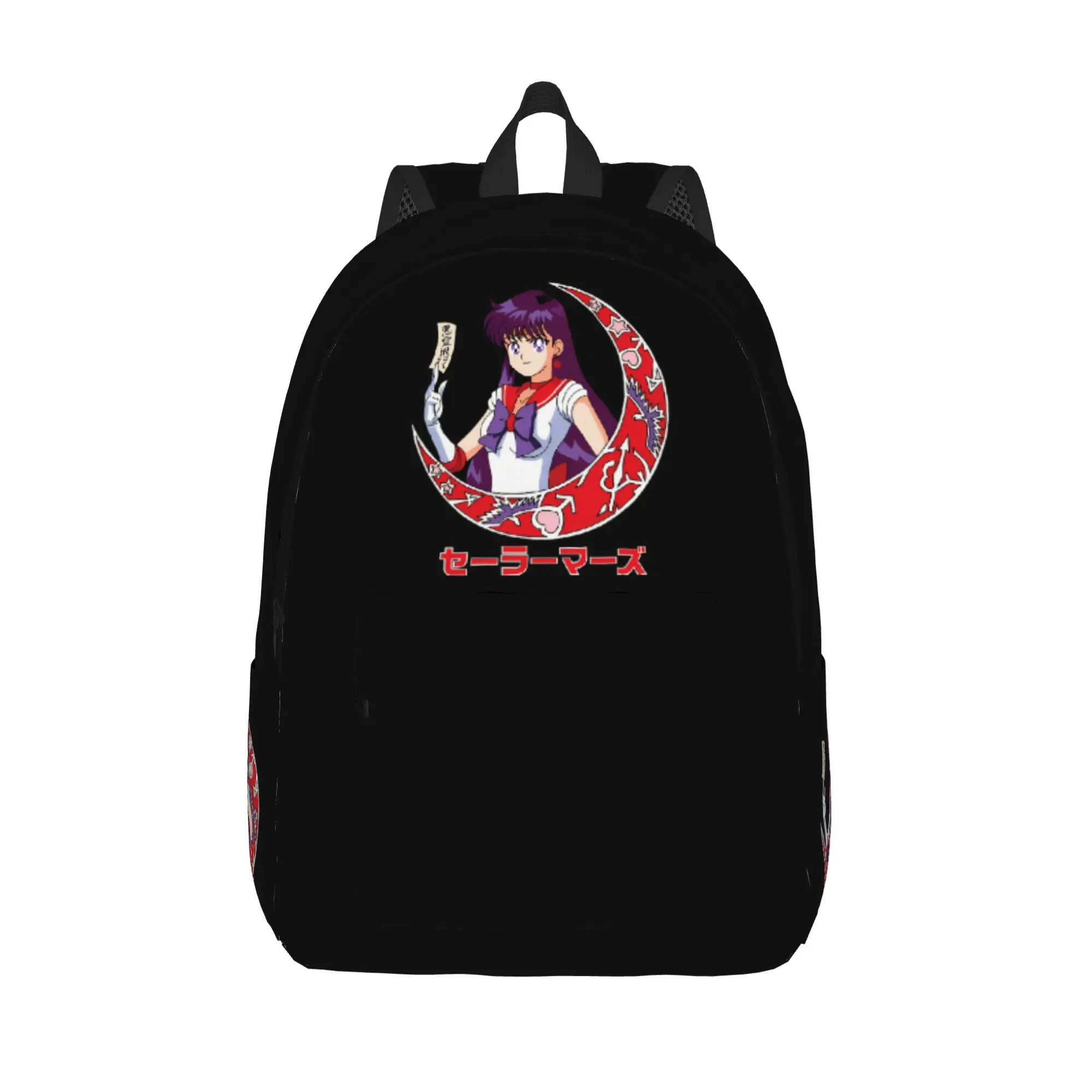 

Sailors Moons Luna girls cats Backpack for Men Women Teenage High School Work Daypack Laptop Computer Canvas Bags with Pocket