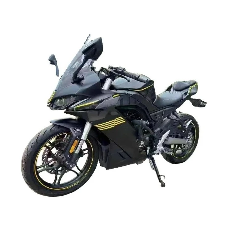 250cc Single Cylinder Liquid Cooled Sport Motorcycle High Power Racing Street Bike Adult   Motorbike