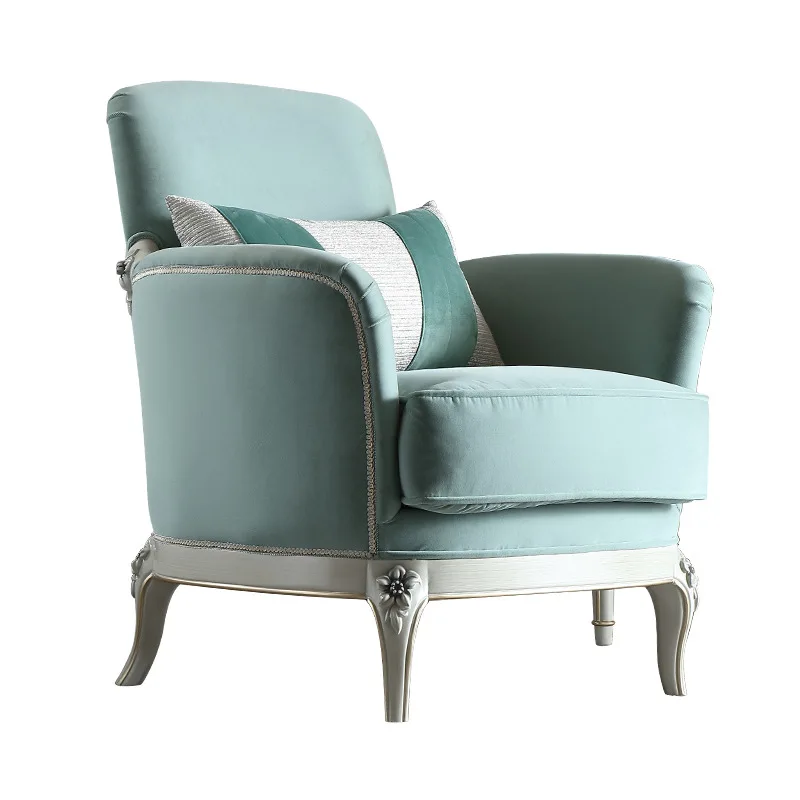 

Living room fabric leisure chair bedroom seat corner few single chairs