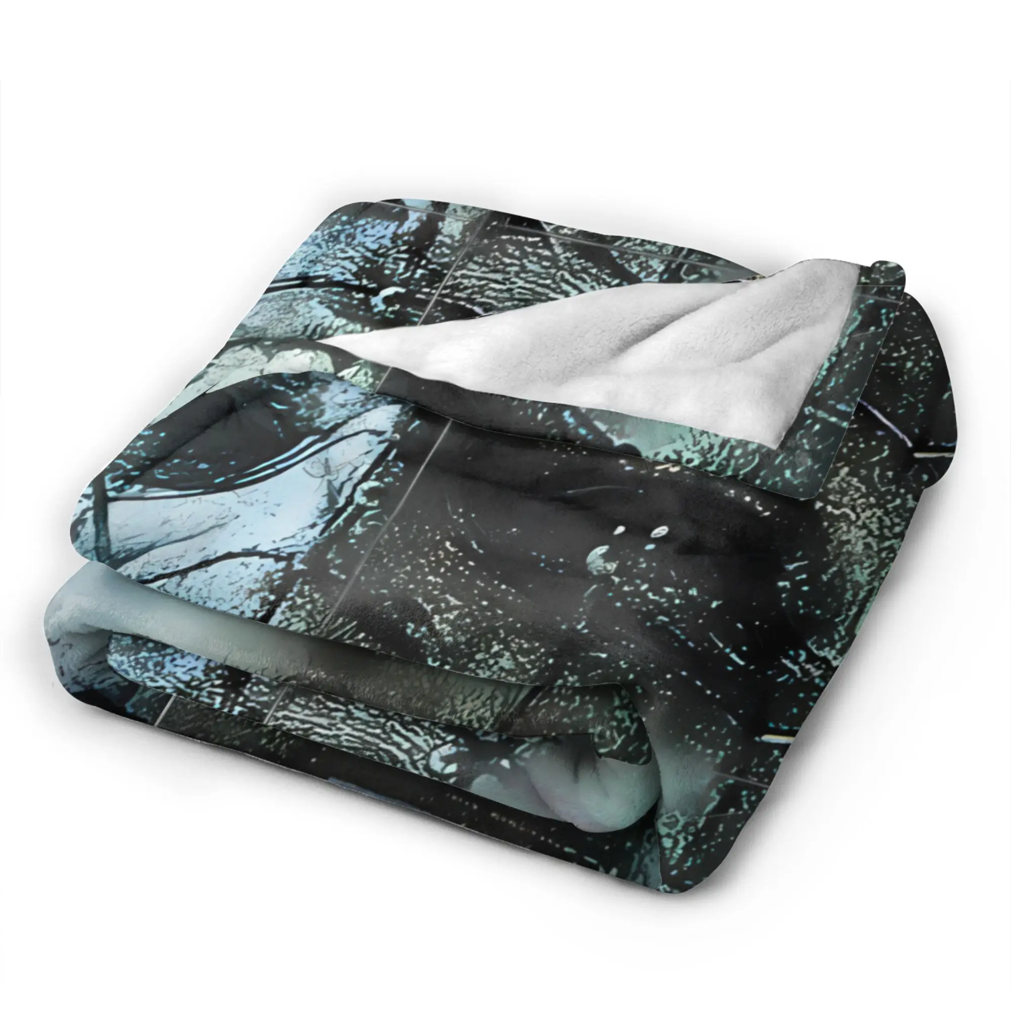 Hellraiser Pinhead Lament Soft Warm Blankets  Girls Boys Plush Throw Blanket Fluffy Outdoor Flannel Bedspread Sofa Bed Cover