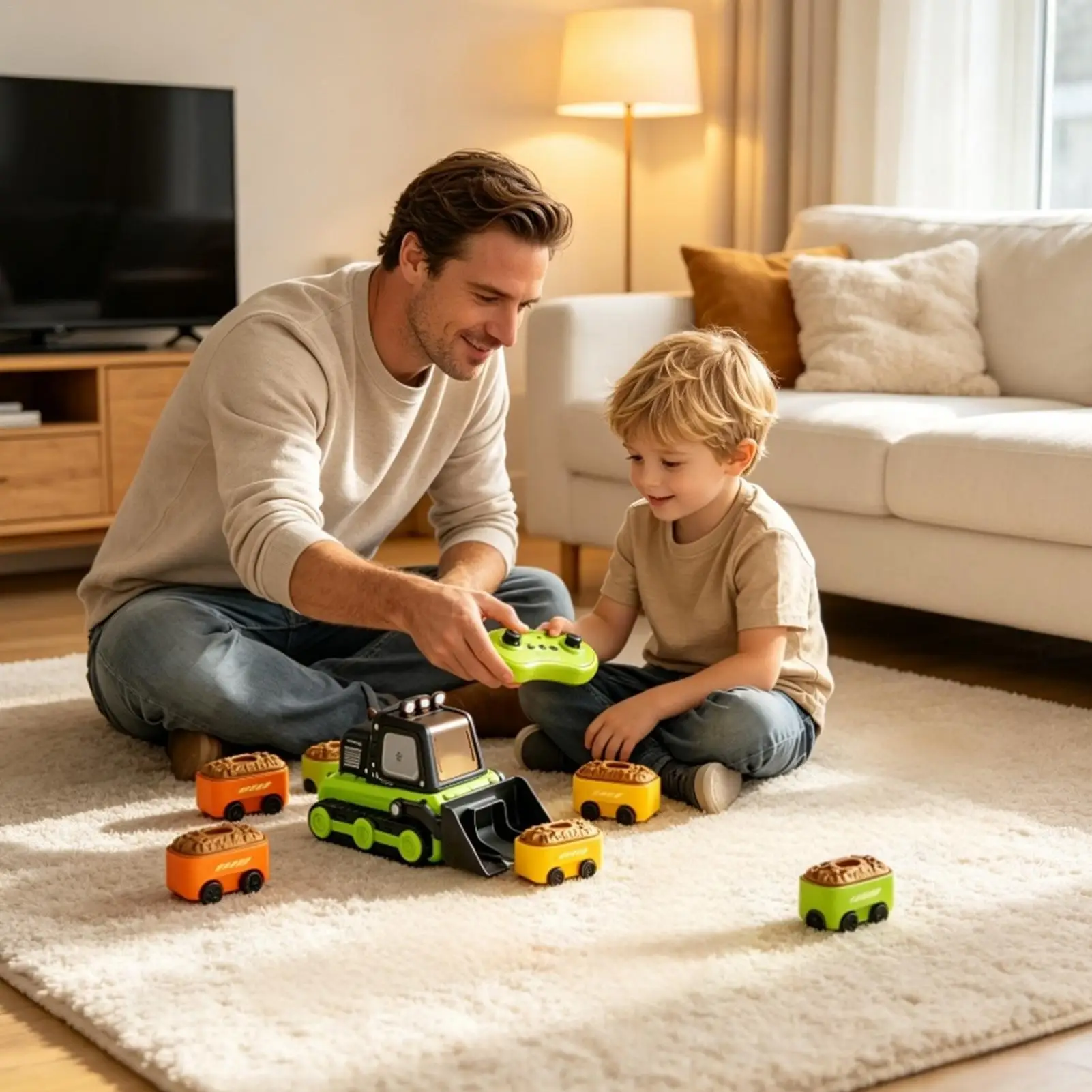 Remote Control Snake Game Magnetic Interactive Colorful Safe Flexible Parent-Child Snake Toy Game Truck For Home School