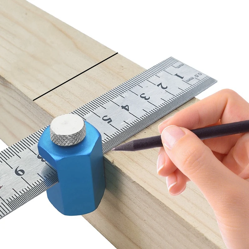 Framing Square With Holder - Carabiner Stair Guages Knobs Framing Tool Rafter Gauge For Stair Stringer Layout Tool