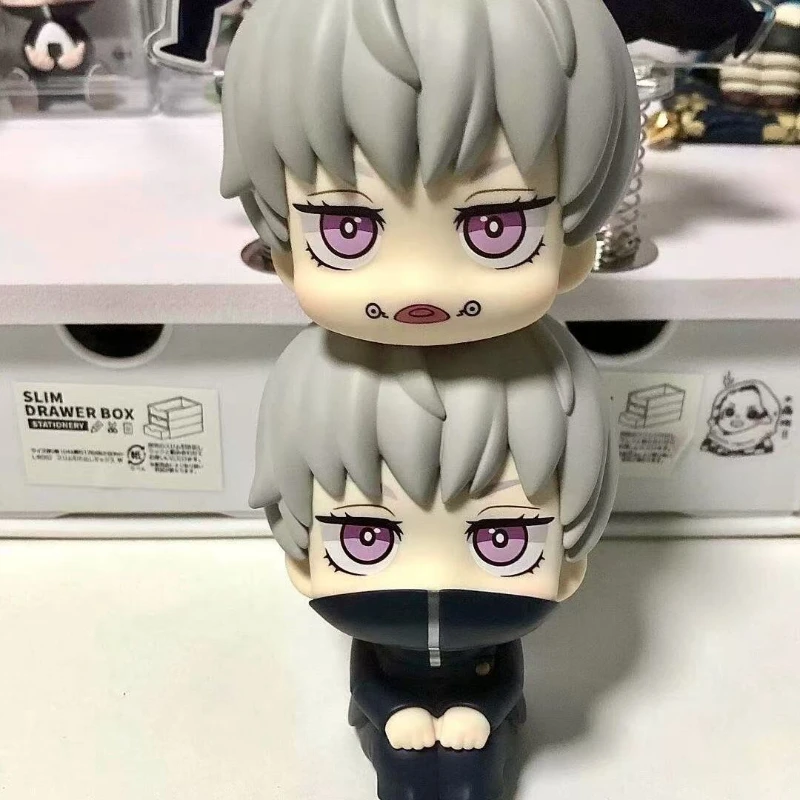 

Anime Jujutsu Kaisen Fushiguro Megumi Figures Inumaki Toge Action Double-headed Figurine PVC Collection Perimeter Toys Gifts
