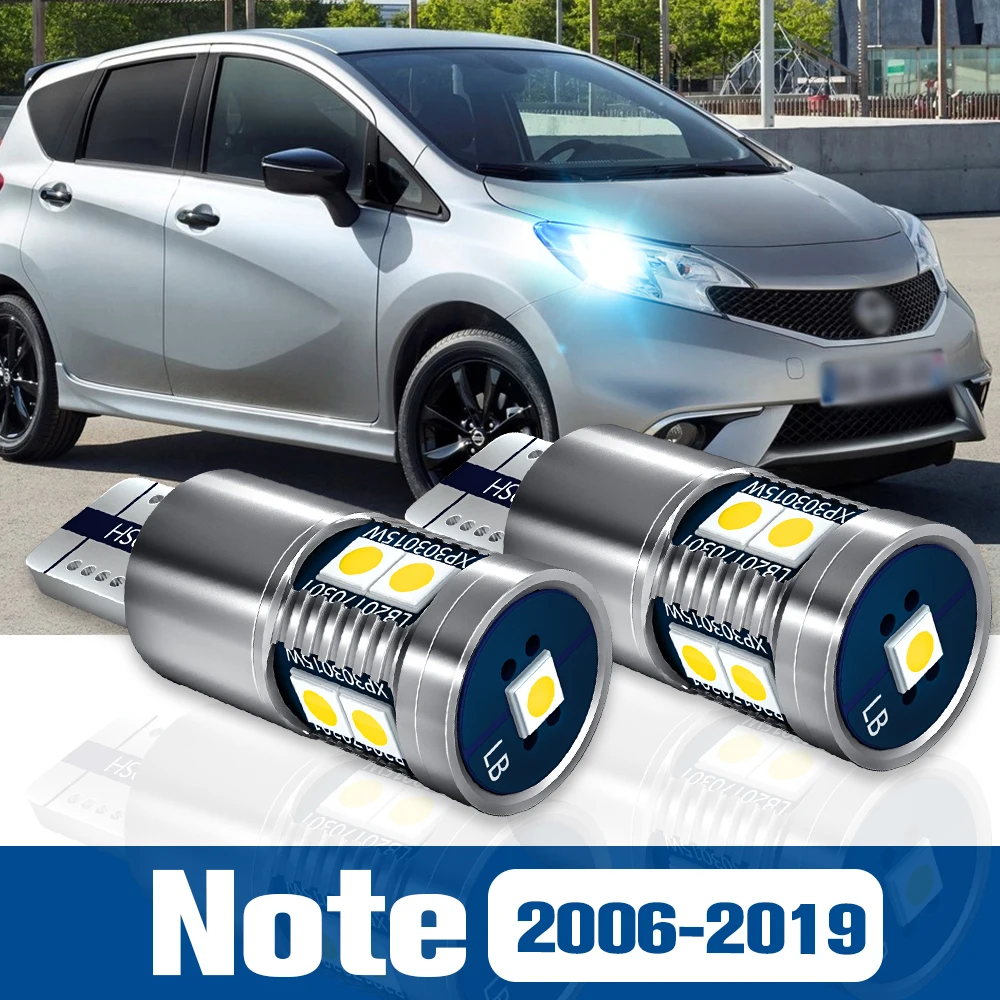 

2x LED Clearance Light Bulb Parking Lamp Accessories Canbus For Nissan Note E11 E12 2006-2019 2011 2012 2013 2014 2015 2016 2017