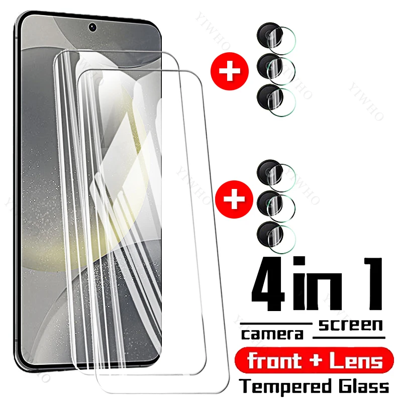 4in1 Protection Glass for Samsung Galaxy S24 S 24 SM-S921B 6.2