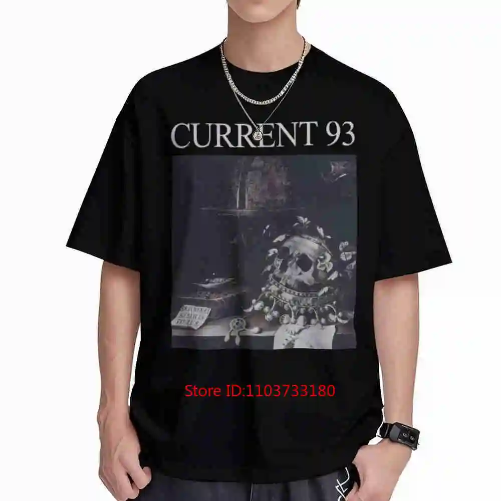 Current 93 Band The Red Face Of God Short Sleeve Tee 100% Cotton T-Shirt