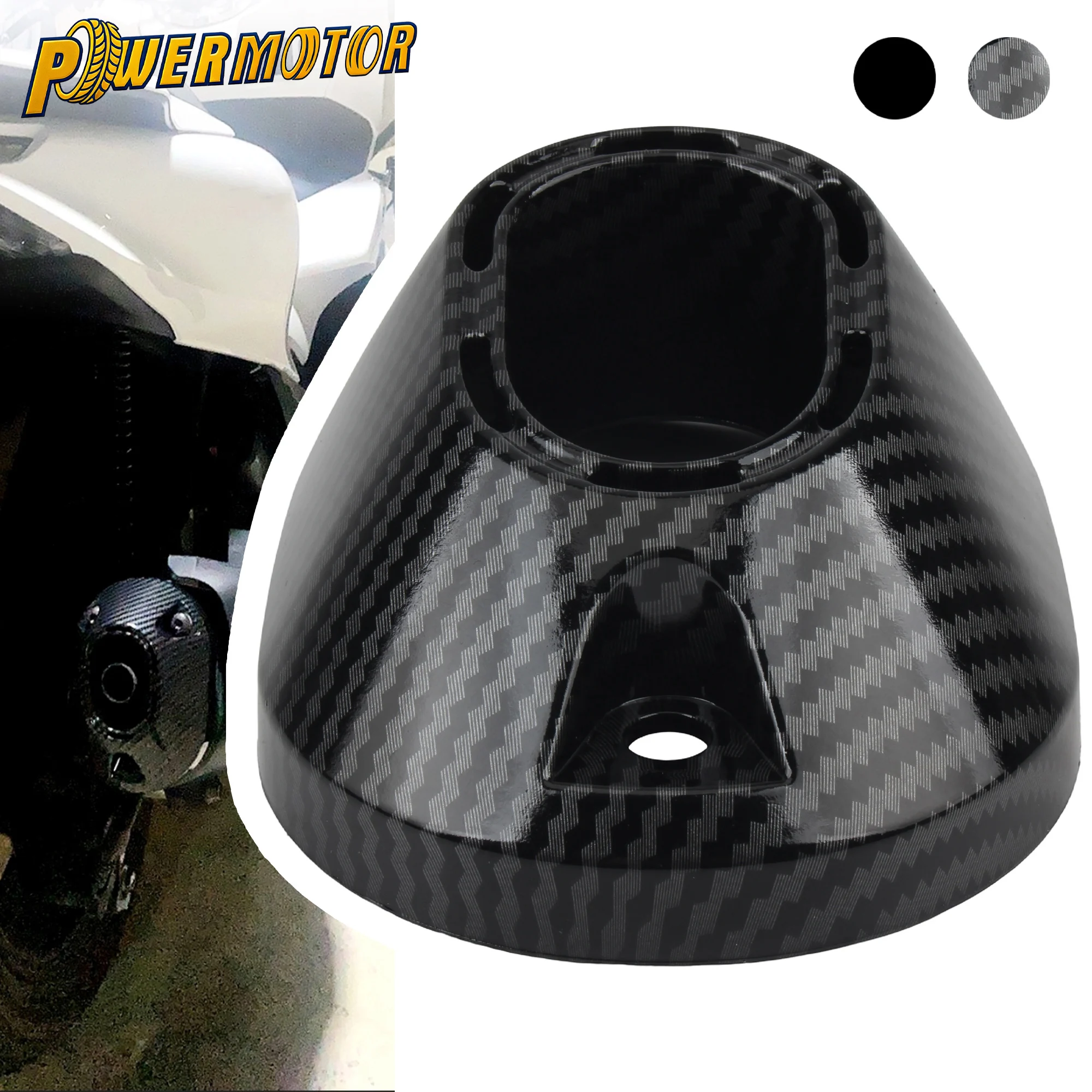 

Motorcycle Exhaust Pipe Tail End Protector Cover For Honda PCX125 PCX160 PCX 125 160 2021-24 Scooter Heat Shield Guard Decorator