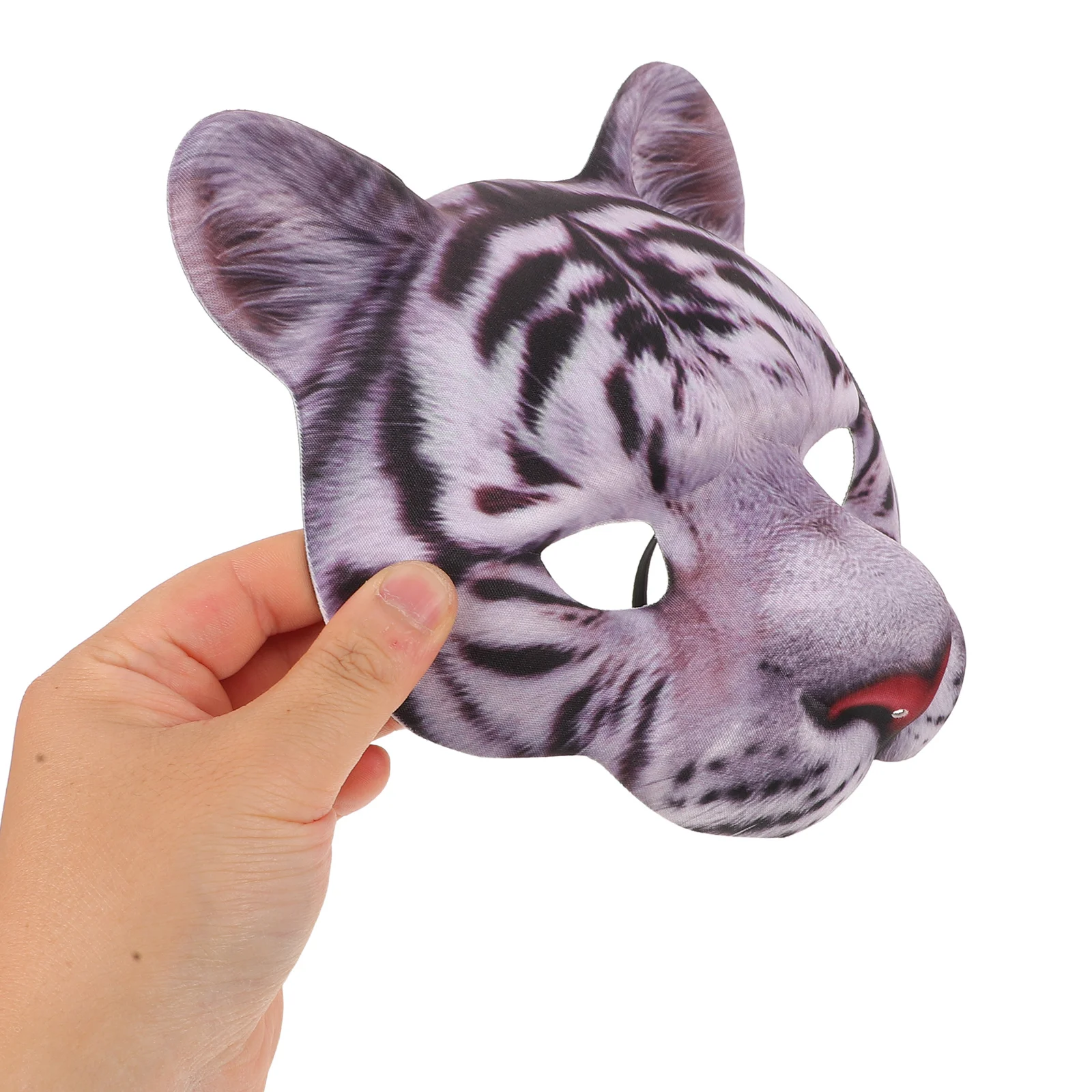 

2Pcs Tiger Mask Animal Half Design Cosplay Party Masquerade Festival Halloween Carnival Prop Masks Halloween