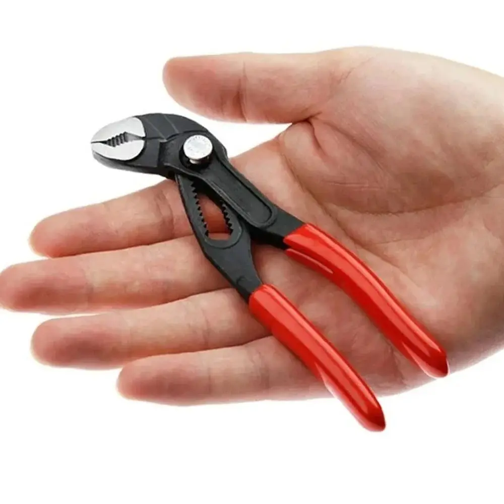 1Pcs Durable Stenciled Pump Plier Portable 7-Inch Shifting Spanner Mini Adjustable Pipe Wrench