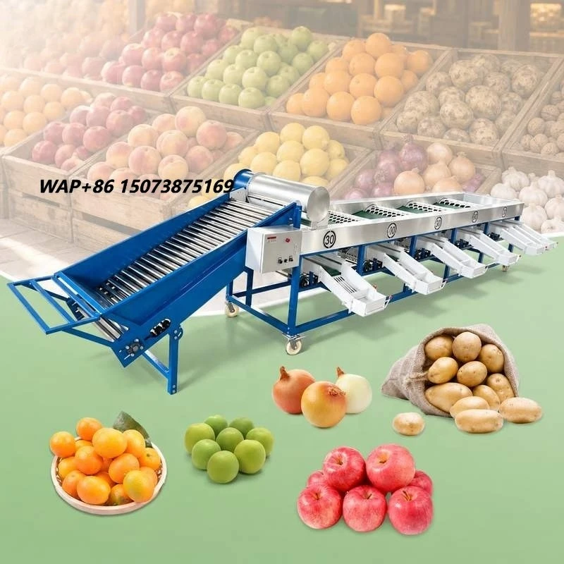 Sorter Peach Sweet Potato Quality Citrus Fruit Sorting Small Size Machine Grading Tomato Price Walnut for Mangosteen