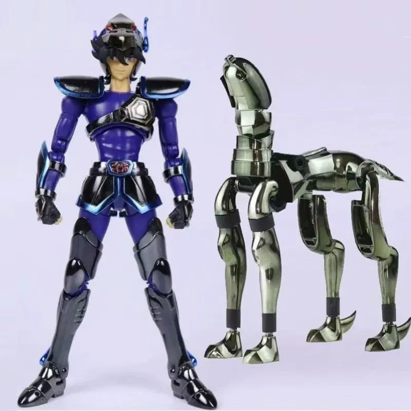 

New products Spot Original Saint Seiya GT Red Star Dark Sky Horse EX Dark Hard Helmet Qilin Assembly model Statue figurine