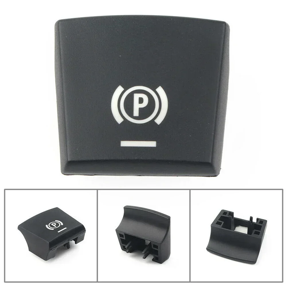 Car Handbrake Parking Brake P Button Switch Cover For BMW 5 6 Series F10 F11 F18 F06 F12 F13 F25 F26 2014-2017