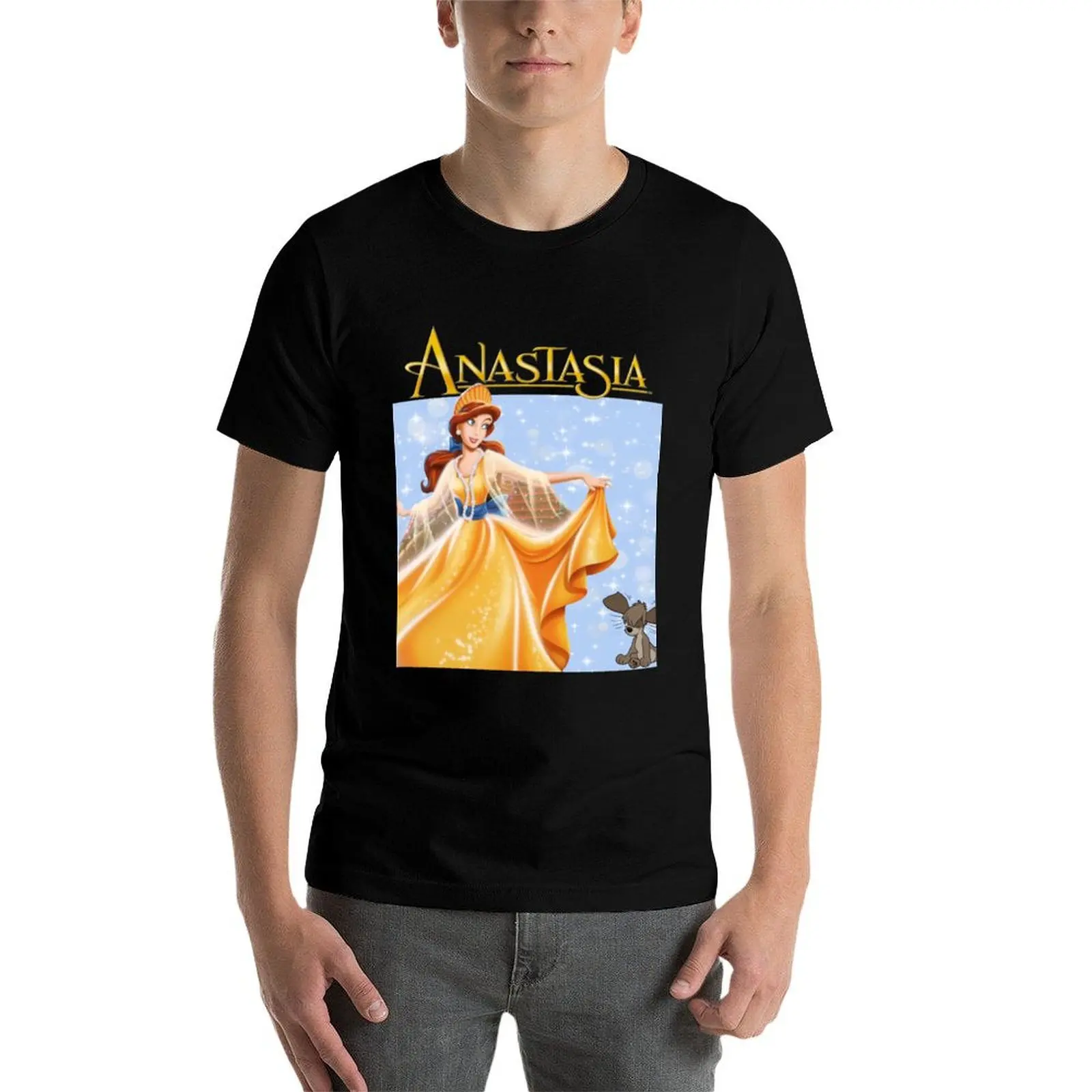 Anastasia 1997 (Romanov) T-shirt t-shirts voor mannen slim fit man t-shirt luxe T-shirt