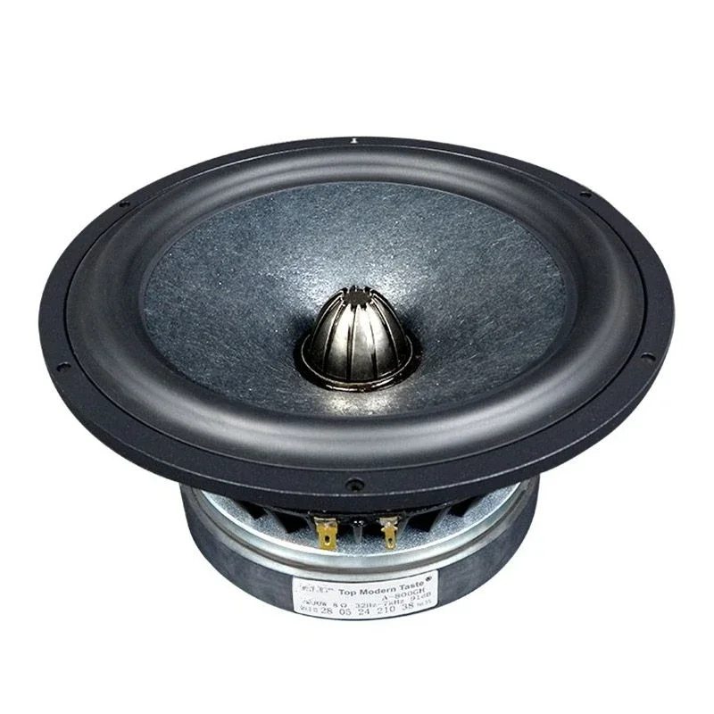 Fever HiFi grade 8 inch speaker aluminum basin frame honeycomb graphene drum paper bullet medium woofer