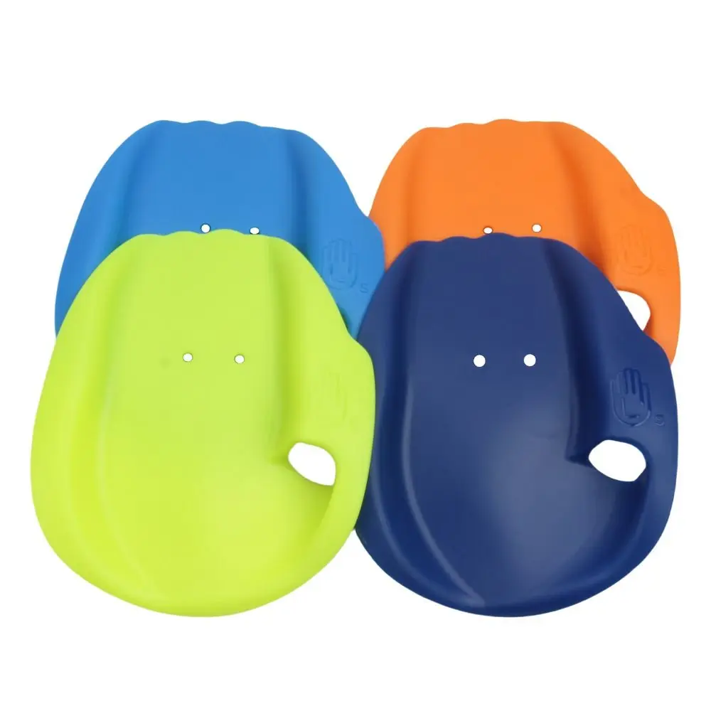 PVC Swimming Training Paddles Practice Correction Adjustable Straps Swim Hand Paddles Interactive Auxiliary