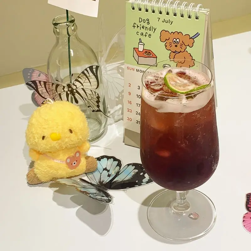 귀여운 만화 플러시 치킨 펭귄 인형 발톱 기계 인형 어린이 배낭 키 체인 인형 펜던트 작은 선물 플러시 동물