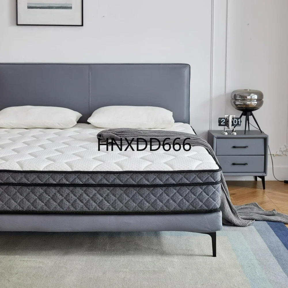 12 inch thick box mattress, memory foam mixed mattress, with independent bagged spring, for sports isolation and quiet sleep