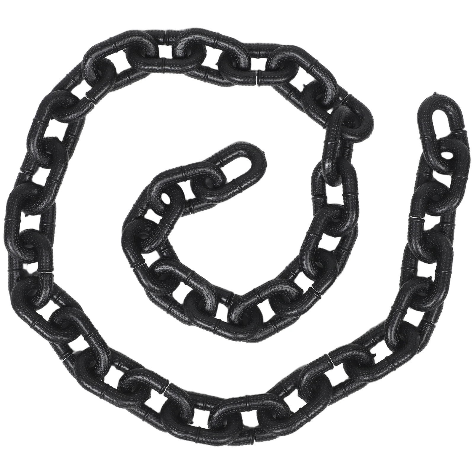 

Party Chain Props Carnival Decorations Big Fake Chains for Costume Plastic Escape Halloween Prison