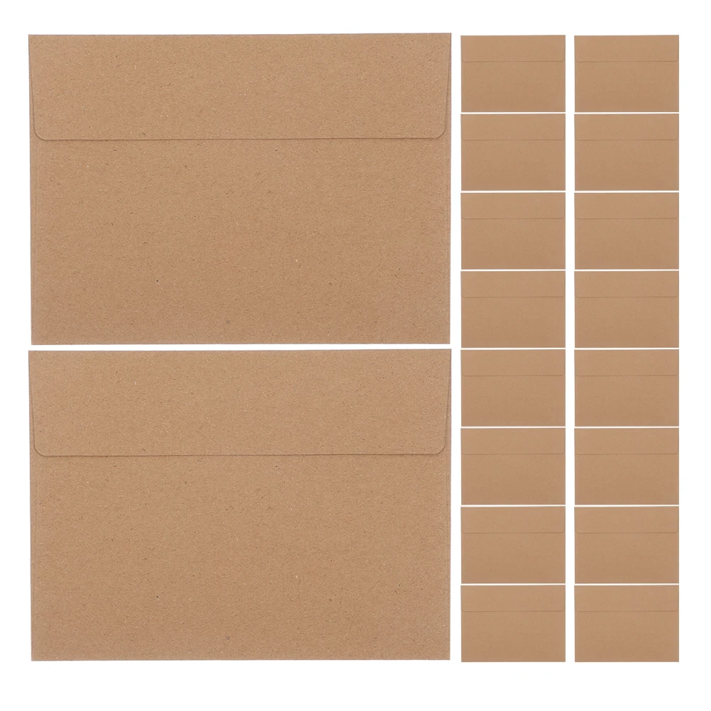 60 قطعة براون كرافت A7 مغلفات ذاتية اللصق تصميم ريترو عادي لبطاقات المعايدة دعوات الزفاف البطاقات البريدية والمكتب