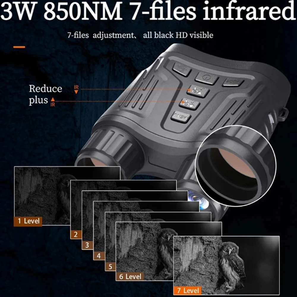 NV2180 Infrared Goggles Night Vision Binoculars Digital Hunting Telescope 4K Video 36MP Night Vision Hunting Camping Equipment