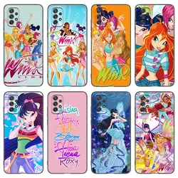 Girl W-Winx Clubs Phone Case For Samsung A13 A22 A24 A32 A14 A23 A25 A34 A52S A53 A54 A73 5G A11 A12 A15 A31 A33 A50 A51 A70 A72