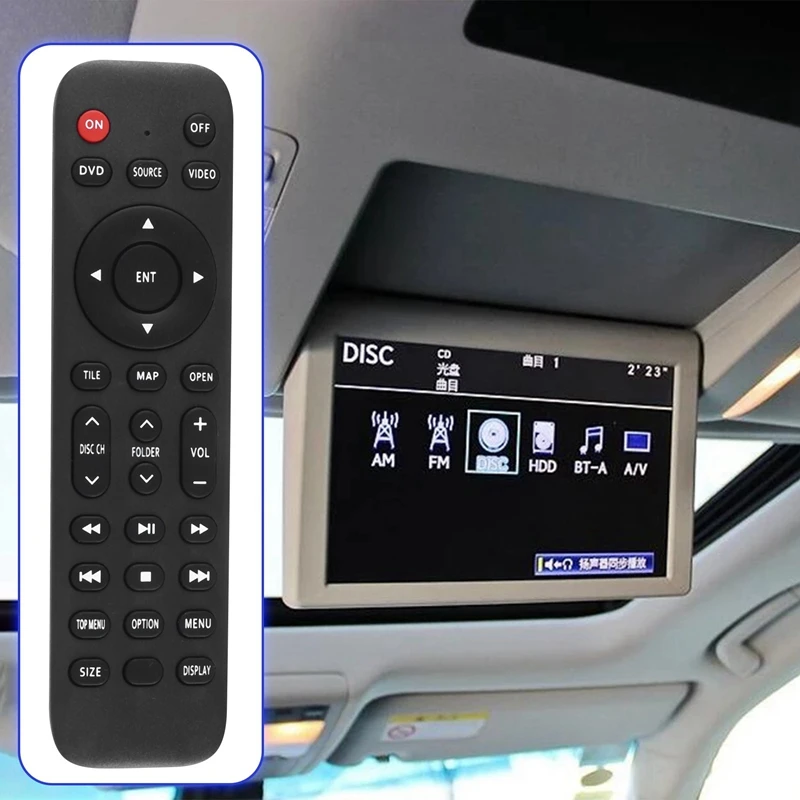 

NEW_Rear Entertainment Потолочный пульт управления DVD для Toyota Prado LC150