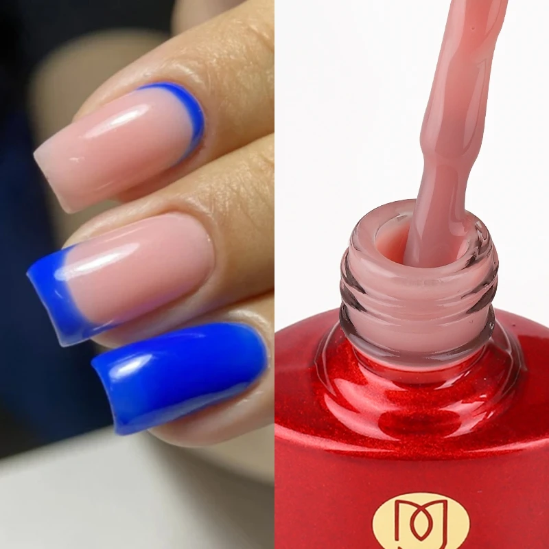MSHARE Milk Milky White Base Gel Polish Camouflage Kleur Rubber Base Nagelbasislak 10ml