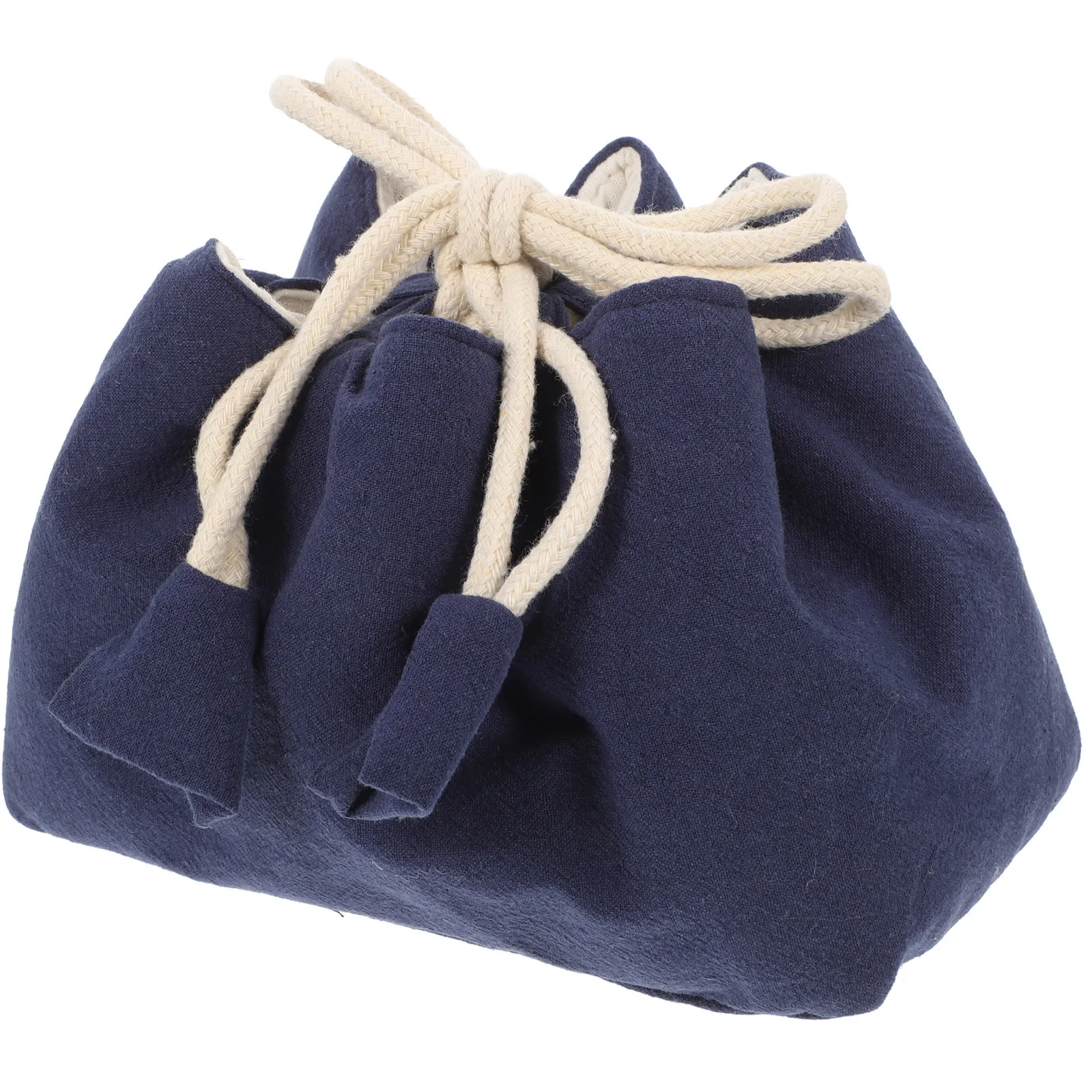 

Portable Tea Cup Drawstring Bag Lightweight Compact Design Tea Set Storage Bag Travel Teapot Holder Multi-Purpose Decorative