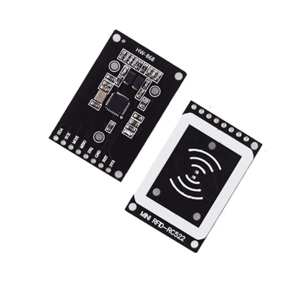 Professional 13.56MHz Frequency RFID Module 3.3V SPI Interface RC522 MINI Module Compact IC Reader Writer IoT Devices