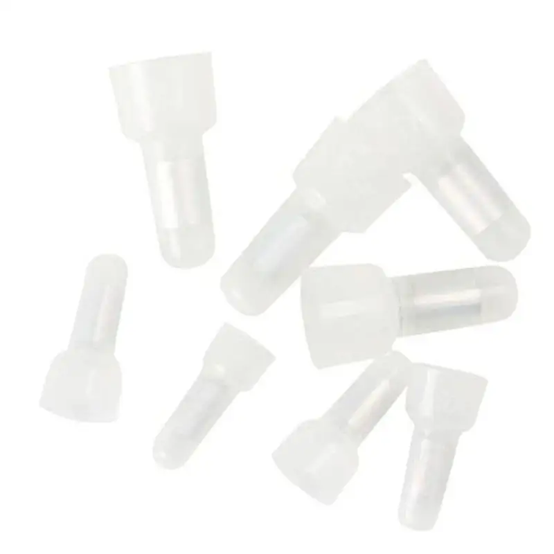 652F 250pcs Crimps Caps Wire Connector Nylon Insulated Electrical Terminals for Preventing Short Circuits In Electrical Systems