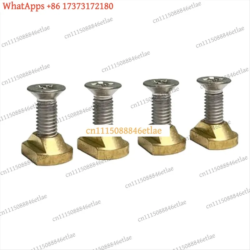 k3 Hydrofoil T-Nut M8x1.25 ISO12402-5 Certified CuZn39Pb3 Marine Grade Max Load 800N Salt Spray 96h Gold Not OEM