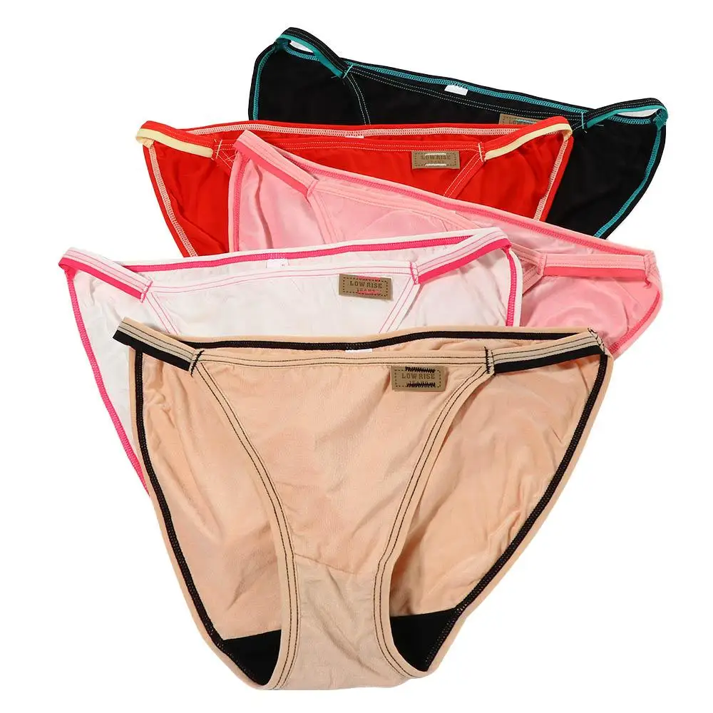 Bragas modales sexis cómodas para mujer, ropa interior, Tanga de algodón, bragas sexis, Tanga