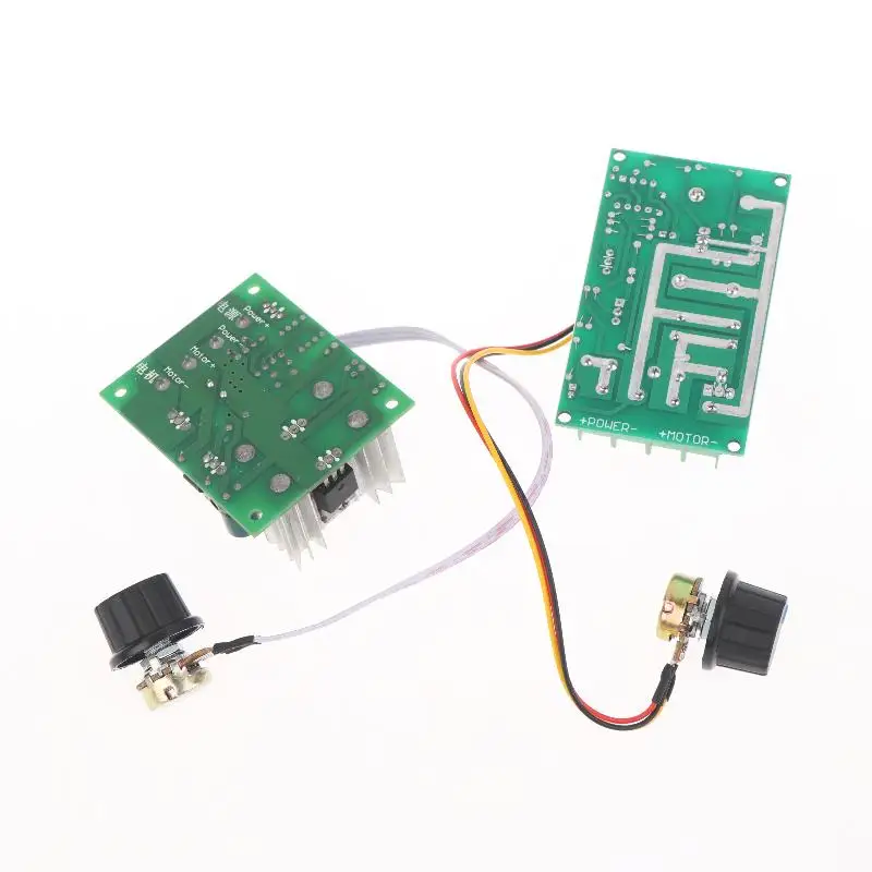 New PWM Speed Regulator Stepless DC Motor Speed Controller DC 9V-60V 12V 24V 60V 20A Motor Pulse Width Modulator Regulator