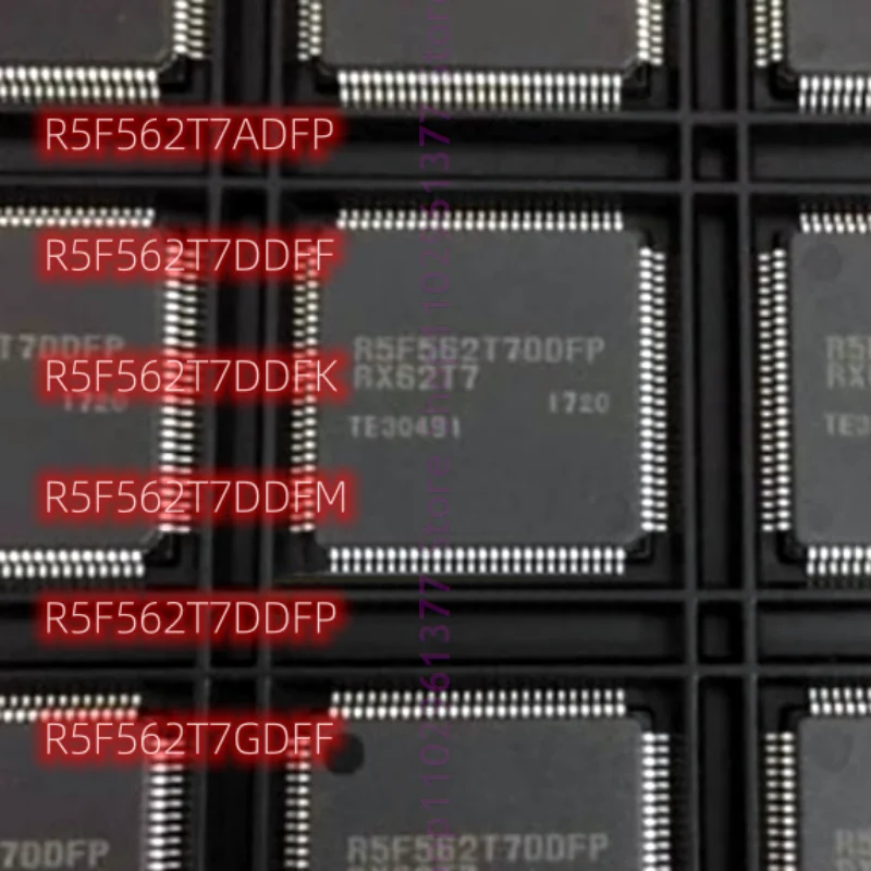 5pcs New R5F562T7ADFP R5F562T7DDFF R5F562T7DDFK R5F562T7DDFM R5F562T7DDFP R5F562T7GDFF QFP Microcontroller chip