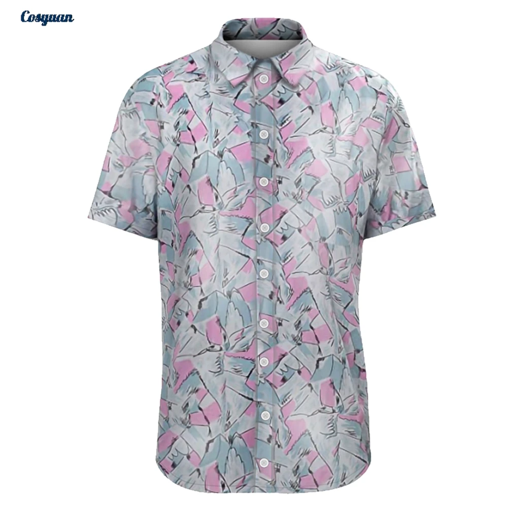 

Костюм для косплея Джима Хоппера из сериала «Очень странные дела»: розово-серые рубашки, мужская одежда для вечеринок, маскарадный костюм для ролевых игр, мужской костюм на Хэллоуин, карнавальные наряды, костюмы