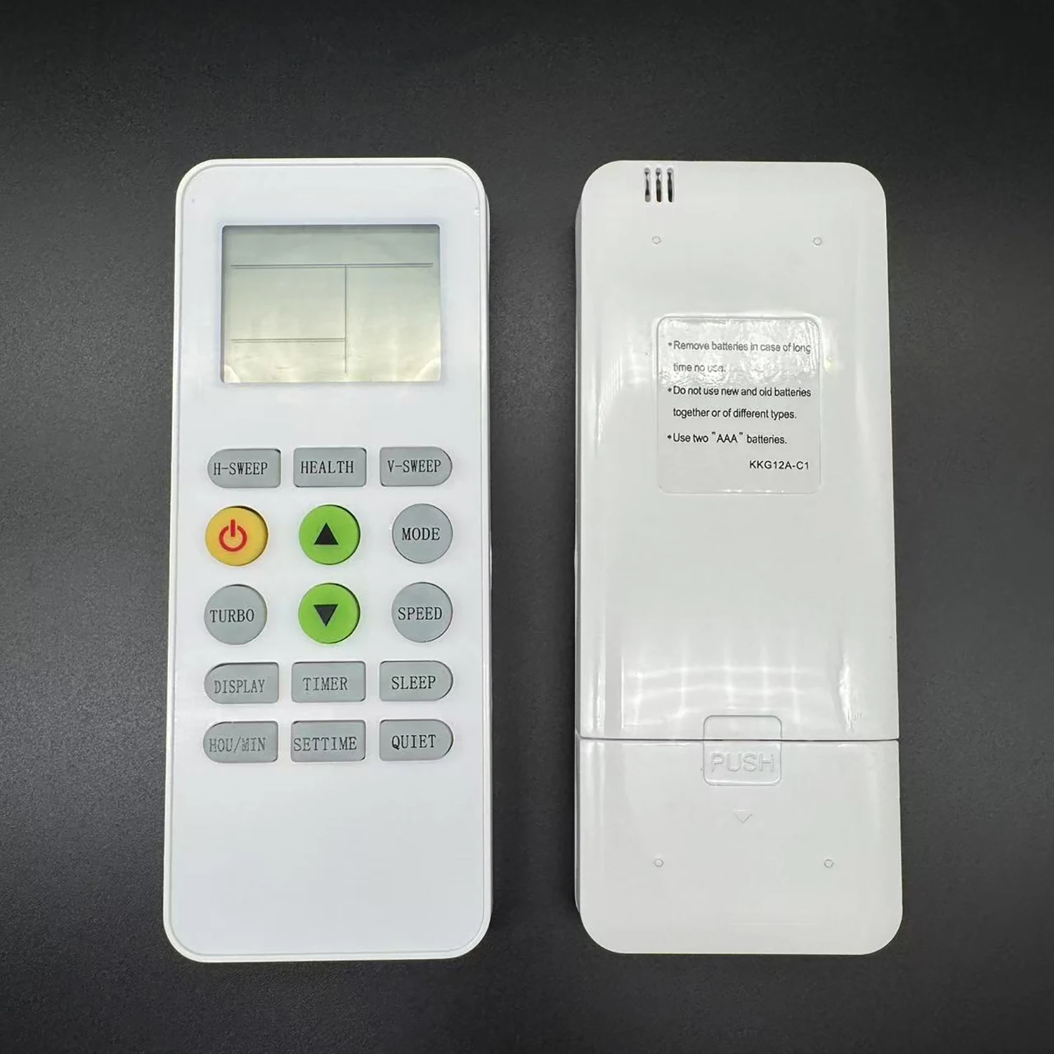 KKG12A-C1 AC Remote Control Replacement for Sumikura SK / Prime / Onix / CHANGHONG / REE / Pastamic / CHEBLO Air Conditioner