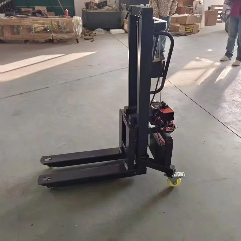 Self Loading Lift Stacker Pallet Lifter Forklift Warehouse Pallet Stacking Workshop Cargo Handling Short Distance Goods Lifting