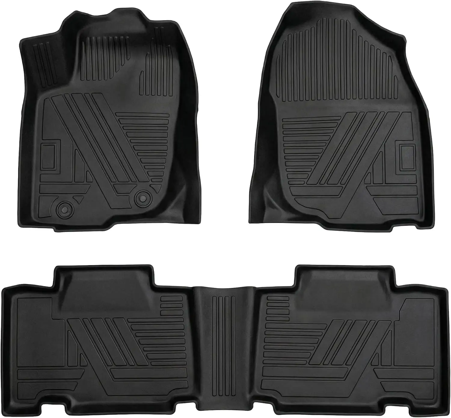 

Custom-fit TPE Floor Mats for Toyota RAV4 2013-2018, All-Weather Waterproof Anti-Slip Durable Set