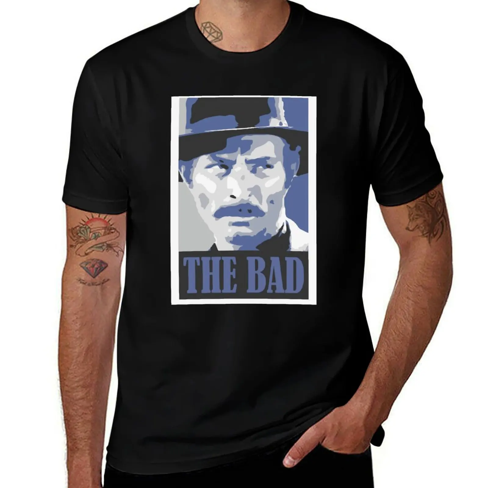 Lee Van Cleef THE BAD , lee van cleef T-Shirt quick-drying sweat designer t shirt men