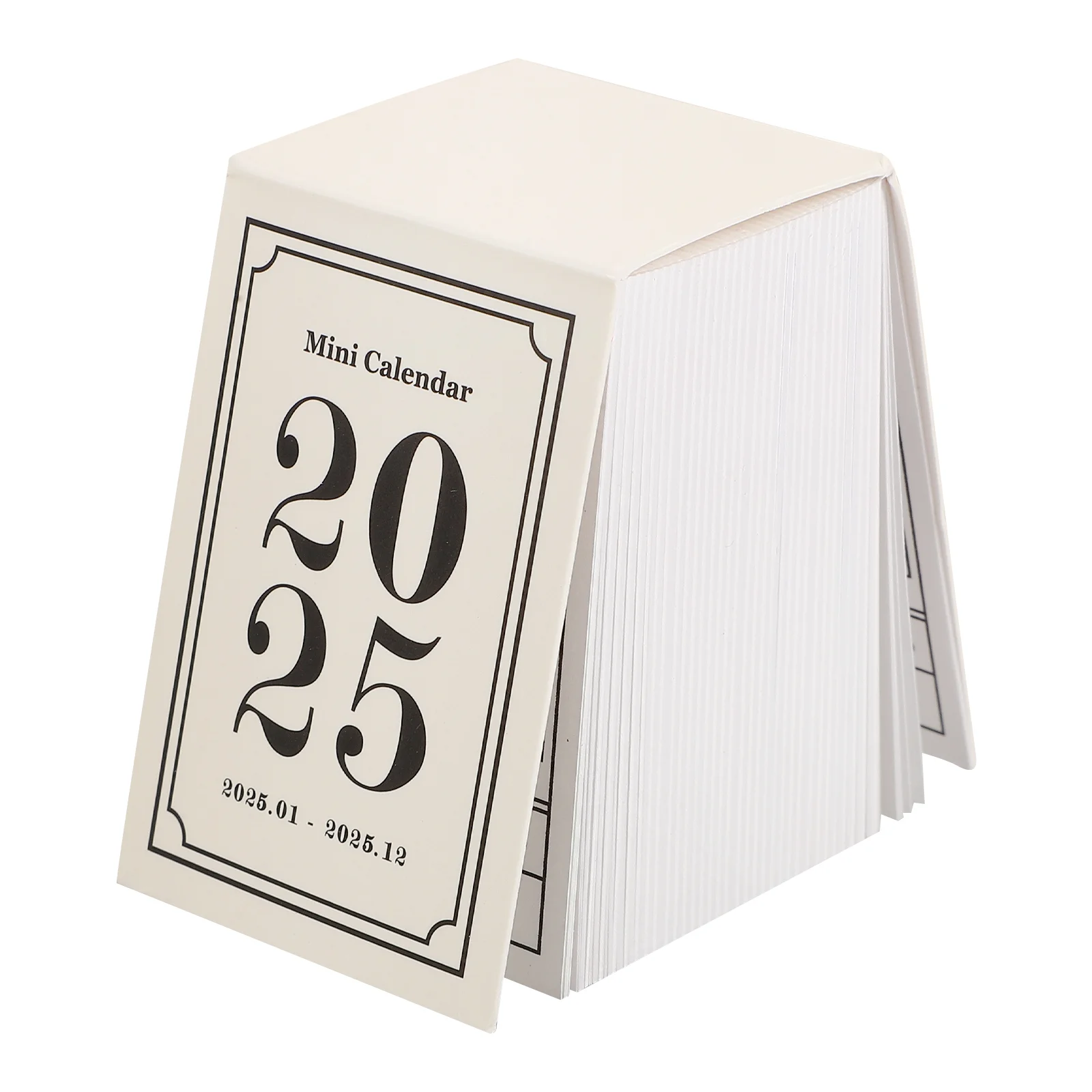 

Booklet Desktop Retro Mini Calendar Office Decor Fall for Kitchen Tear Retirement 510X350X010CM Paper 2025