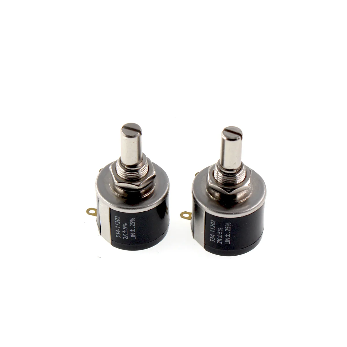 2PCS 534-1-1 Potentiometer switch 1K 2K 5K 10K 20K 50K 100K 100R 200R 500R