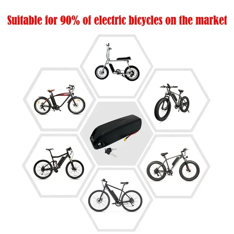 Lithium Battery for Electric Bicycle 36V 48V 52V  30ah 18650 Battery 1000W Motor Conversion Kit