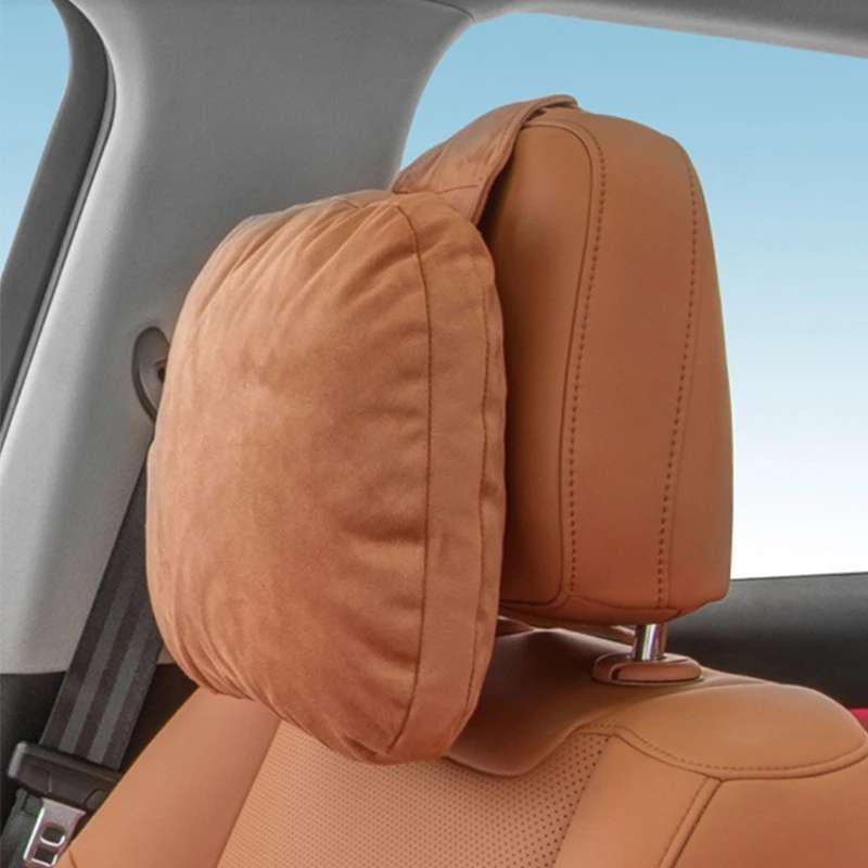 ل Leapmotor C10 2024 الجلد المدبوغ وسادة الرقبة رغوة الذاكرة الوسائد اكسسوارات السيارات الداخلية