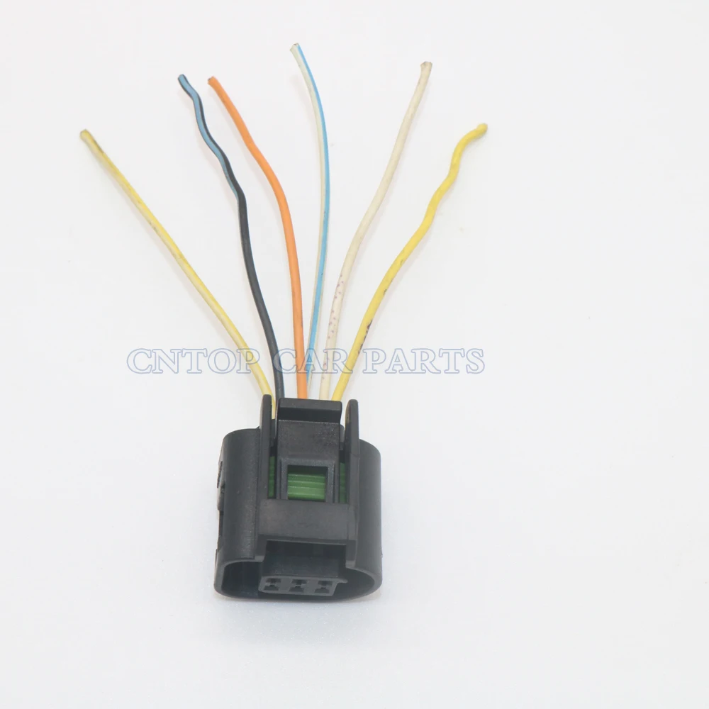 Original 7503415 09442101 59122110 6 pin Wiring Loom Harness Connector Plug for BMW F10 F11 5 3 Series